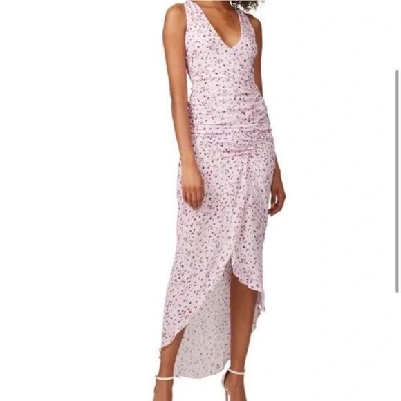 NICHOLAS Pink Floral Dress Sz 0 $698 MSRP - Picture 1 of 4